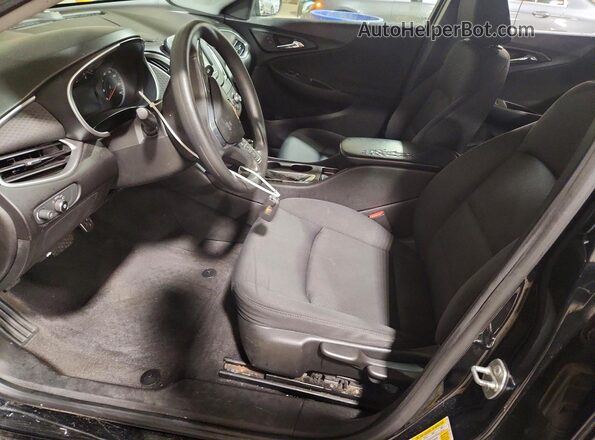 1G1ZB5ST3GF234171 2016 CHEVROLET MALIBU Black Widok wnętrza z przodu