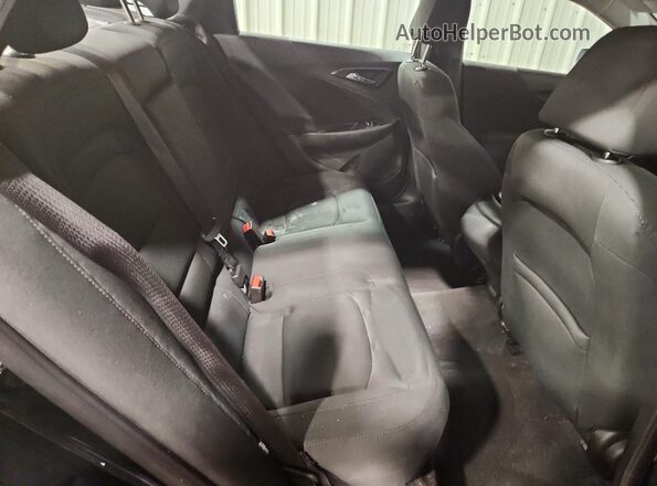 1G1ZB5ST3GF234171 2016 CHEVROLET MALIBU Black Widok tylnych siedzeń