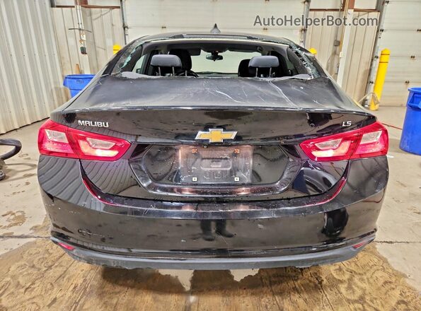 1G1ZB5ST3GF234171 2016 CHEVROLET MALIBU Black Widok z tyłu