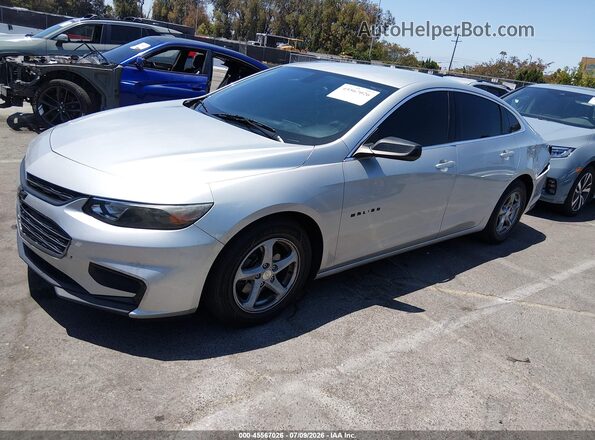 1G1ZB5ST3GF309886 2016 CHEVROLET MALIBU Gray Передня ліва чверть