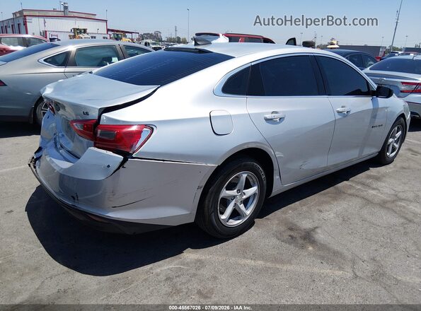 1G1ZB5ST3GF309886 2016 CHEVROLET MALIBU Gray Задня права чверть