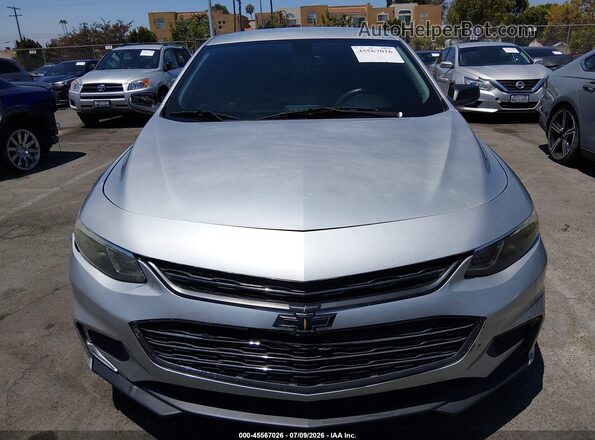 1G1ZB5ST3GF309886 2016 CHEVROLET MALIBU Gray Вид щитка приладів