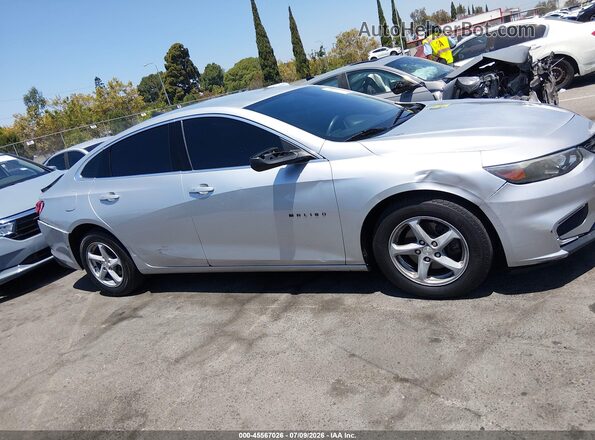 1G1ZB5ST3GF309886 2016 CHEVROLET MALIBU Gray Вид задньої частини салону