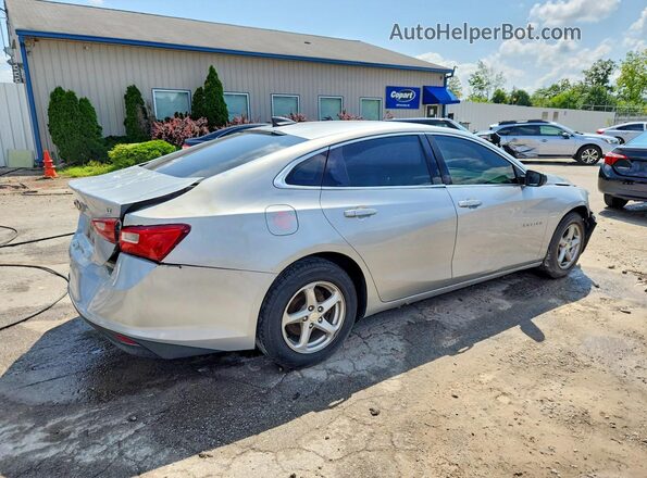 1G1ZB5ST3GF345559 2016 CHEVROLET MALIBU Silver Задня права чверть
