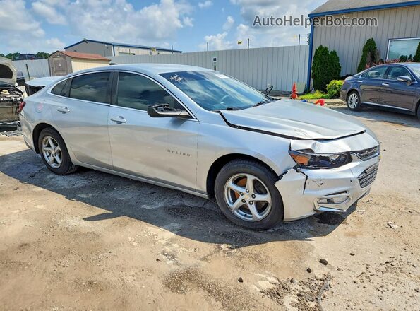 1G1ZB5ST3GF345559 2016 CHEVROLET MALIBU Silver Передня права чверть
