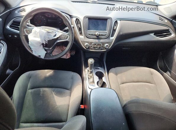 1G1ZB5ST3GF345559 2016 CHEVROLET MALIBU Silver Вид панелі приладів