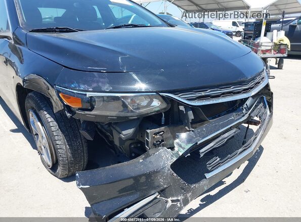 1G1ZB5ST3GF359543 2016 CHEVROLET MALIBU Черный Вид спереди