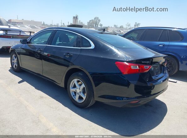 1G1ZB5ST3GF359543 2016 CHEVROLET MALIBU Черный Задняя левая четверть