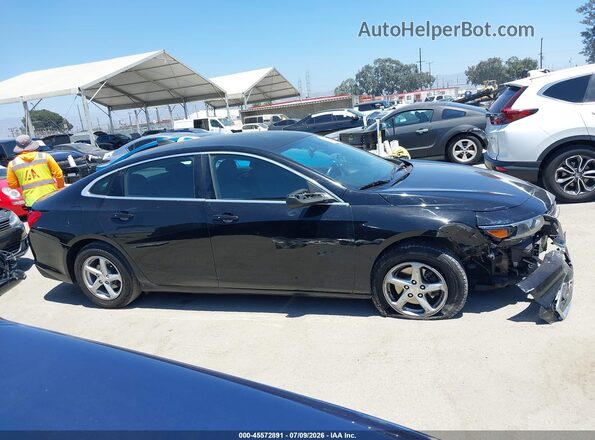 1G1ZB5ST3GF359543 2016 CHEVROLET MALIBU Черный Вид задней части салона