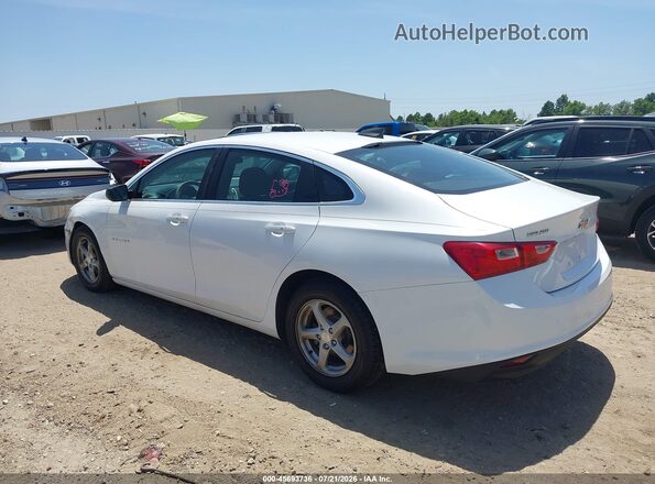 1G1ZB5ST3HF122228 2017 CHEVROLET MALIBU White Trasero izquierdo