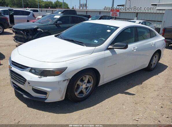 1G1ZB5ST3HF122228 2017 CHEVROLET MALIBU White Vista tres cuartos delantera izquierda