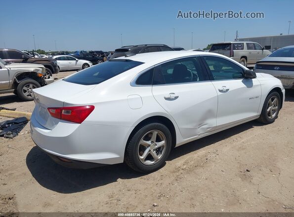 1G1ZB5ST3HF122228 2017 CHEVROLET MALIBU White Trasero derecho