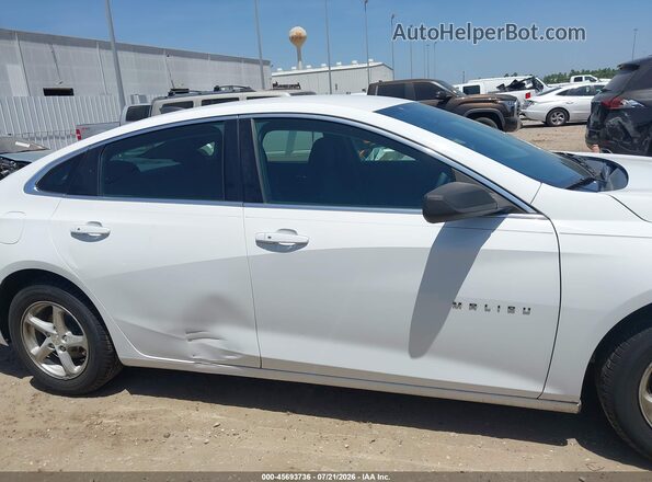 1G1ZB5ST3HF122228 2017 CHEVROLET MALIBU White Vista interior trasera