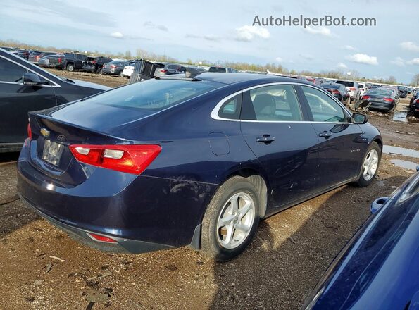 1G1ZB5ST3HF123069 2017 CHEVROLET MALIBU Blue Задня права чверть