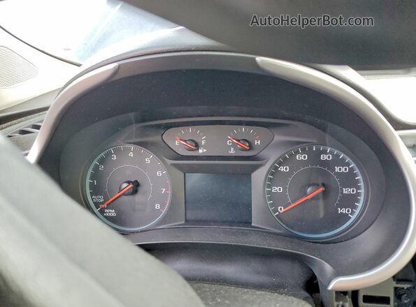 1G1ZB5ST3HF123069 2017 CHEVROLET MALIBU Blue Вид щитка приладів