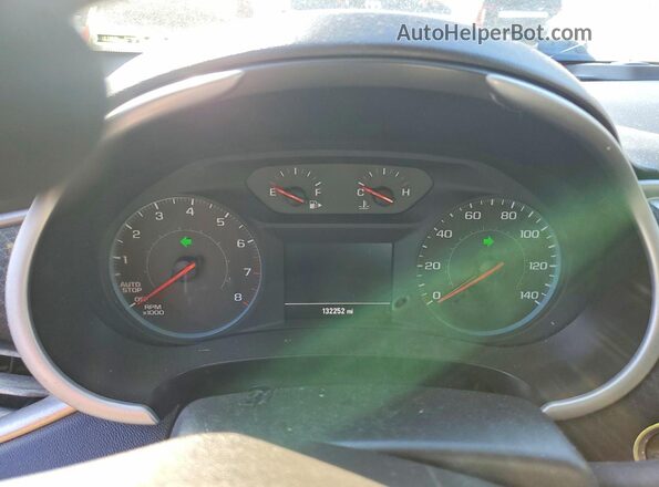 1G1ZB5ST3HF148036 2017 CHEVROLET MALIBU Blue ხელსაწყოთა პანელის ხედი