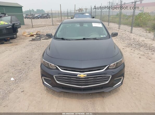 1G1ZB5ST3HF244331 2017 CHEVROLET MALIBU Black ხელსაწყოთა პანელის ხედი