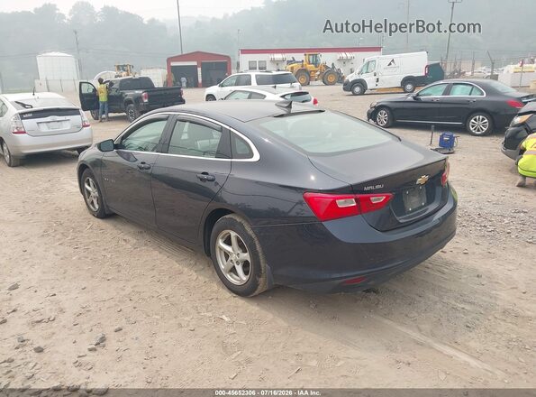 1G1ZB5ST3HF244331 2017 CHEVROLET MALIBU Black უკანა მარცხენა
