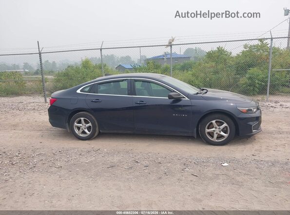 1G1ZB5ST3HF244331 2017 CHEVROLET MALIBU Black უკანა სალონის ხედი