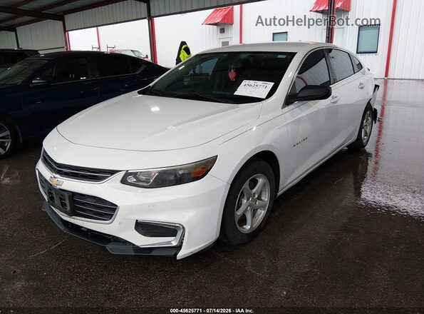 1G1ZB5ST3HF245494 2017 CHEVROLET MALIBU White Vista tres cuartos delantera izquierda
