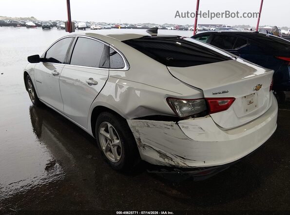 1G1ZB5ST3HF245494 2017 CHEVROLET MALIBU White Trasero izquierdo