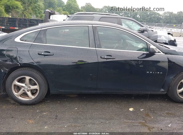 1G1ZB5ST3HF289334 2017 CHEVROLET MALIBU Черный Вид задней части салона
