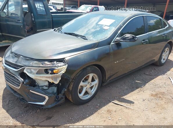 1G1ZB5ST3JF120128 2018 CHEVROLET MALIBU Black Передня ліва чверть