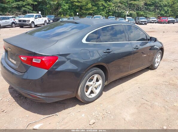 1G1ZB5ST3JF120128 2018 CHEVROLET MALIBU Black Задня права чверть