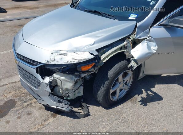 1G1ZB5ST3JF131579 2018 CHEVROLET MALIBU Silver წინა ხედი