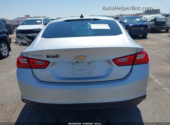 1G1ZB5ST3JF131579 2018 CHEVROLET MALIBU Silver 