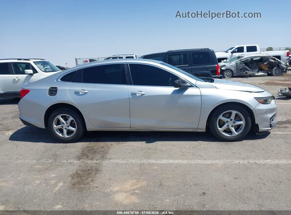 1G1ZB5ST3JF131579 2018 CHEVROLET MALIBU Silver უკანა სალონის ხედი