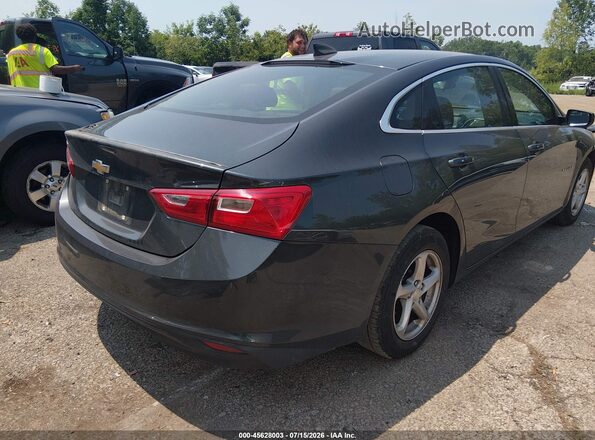 1G1ZB5ST3JF213408 2018 CHEVROLET MALIBU Gray Rear right