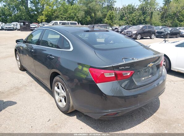 1G1ZB5ST3JF213408 2018 CHEVROLET MALIBU Gray Rear left
