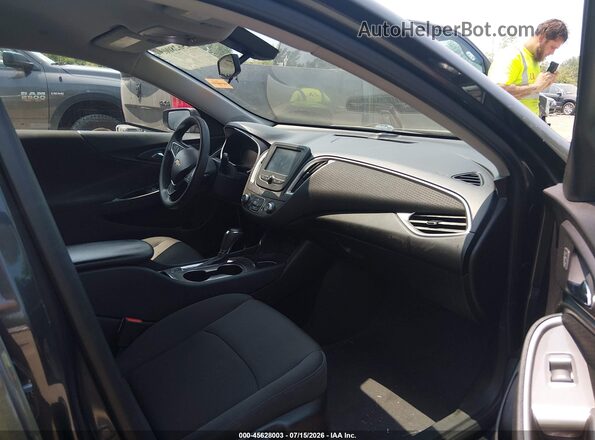 1G1ZB5ST3JF213408 2018 CHEVROLET MALIBU Gray Front interior view