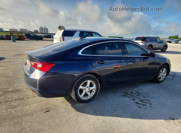 1G1ZB5ST3JF241709 2018 CHEVROLET MALIBU Blue Trasero derecho