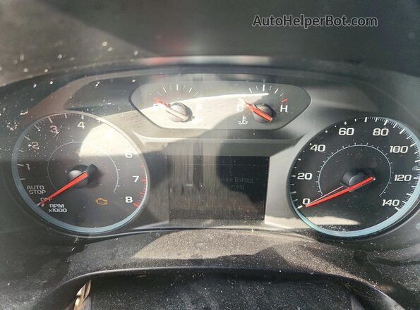 1G1ZB5ST3JF241709 2018 CHEVROLET MALIBU Blue Vista del cuadro de instrumentos