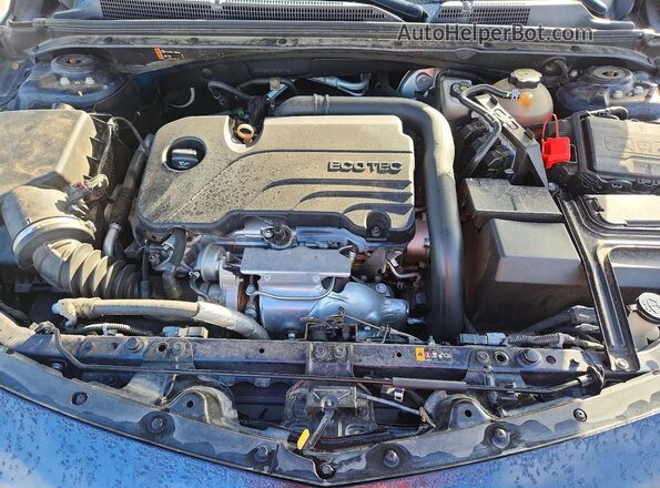 1G1ZB5ST3JF241709 2018 CHEVROLET MALIBU Blue Vista interior trasera