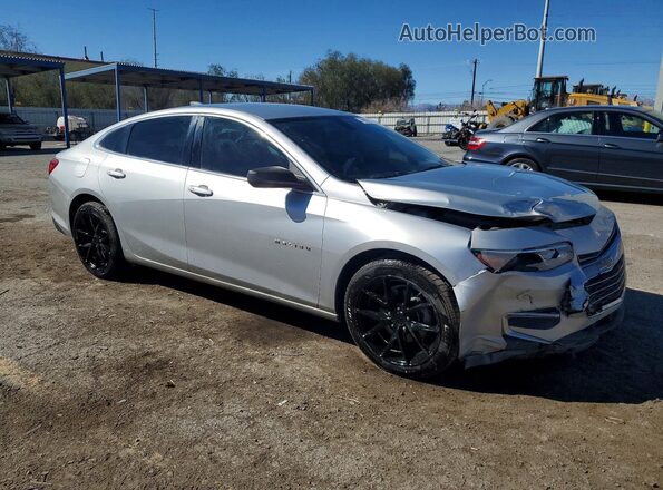 1G1ZB5ST3JF262382 2018 CHEVROLET MALIBU Silver Передня права чверть