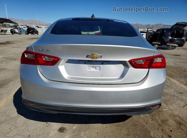 1G1ZB5ST3JF262382 2018 CHEVROLET MALIBU Silver Вид ззаду