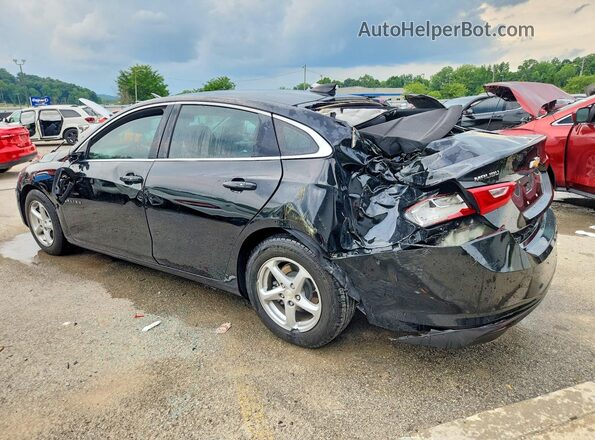 1G1ZB5ST3JF284818 2018 CHEVROLET MALIBU Black Задня ліва чверть