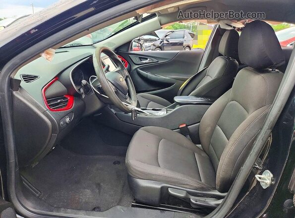 1G1ZB5ST3JF284818 2018 CHEVROLET MALIBU Black Вид салону спереду