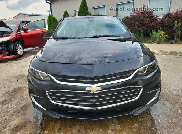 1G1ZB5ST3JF284818 2018 CHEVROLET MALIBU Black Вид спереду