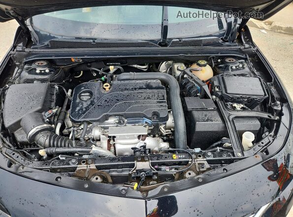 1G1ZB5ST3JF284818 2018 CHEVROLET MALIBU Black Вид задньої частини салону