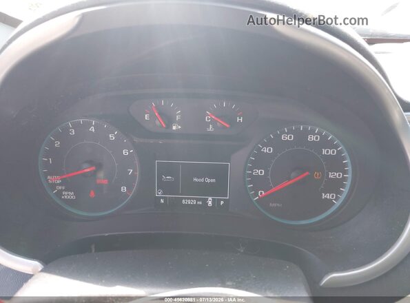 1G1ZB5ST3KF128019 2019 CHEVROLET MALIBU Белый Вид задних сидений