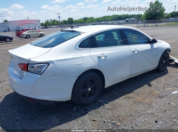 1G1ZB5ST3KF128019 2019 CHEVROLET MALIBU Белый Задняя правая четверть