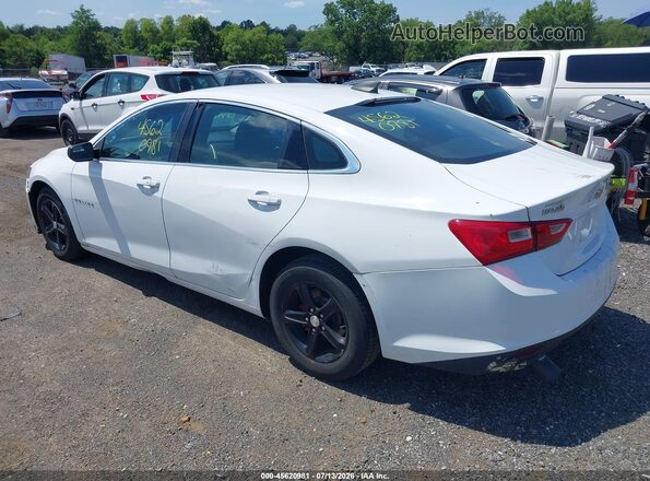 1G1ZB5ST3KF128019 2019 CHEVROLET MALIBU Белый Задняя левая четверть