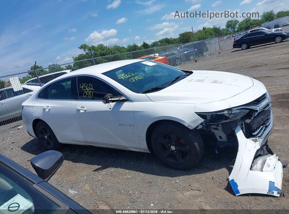 1G1ZB5ST3KF128019 2019 CHEVROLET MALIBU Белый Вид задней части салона