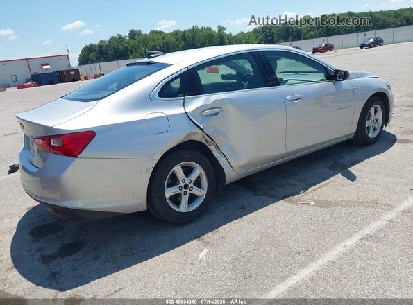 1G1ZB5ST3KF132104 2019 CHEVROLET MALIBU Silver Задня права чверть