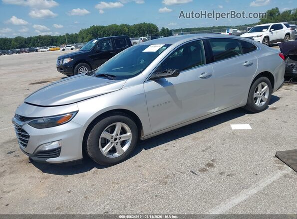 1G1ZB5ST3KF132104 2019 CHEVROLET MALIBU Silver Передня ліва чверть