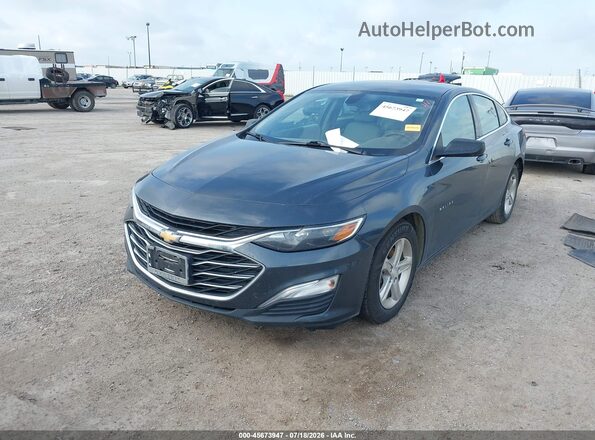 1G1ZB5ST3KF228041 2019 CHEVROLET MALIBU Blue წინა მარცხენა ხედი სამი მეოთხედიდან